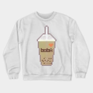 Pixel Boba - Milk Tea Crewneck Sweatshirt